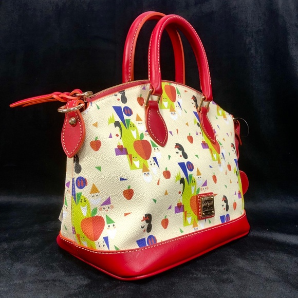 Disney Dooney & Bourke Snow White & the Seven Dwarfs 85th Anniversary Satchel B - Picture 2 of 6